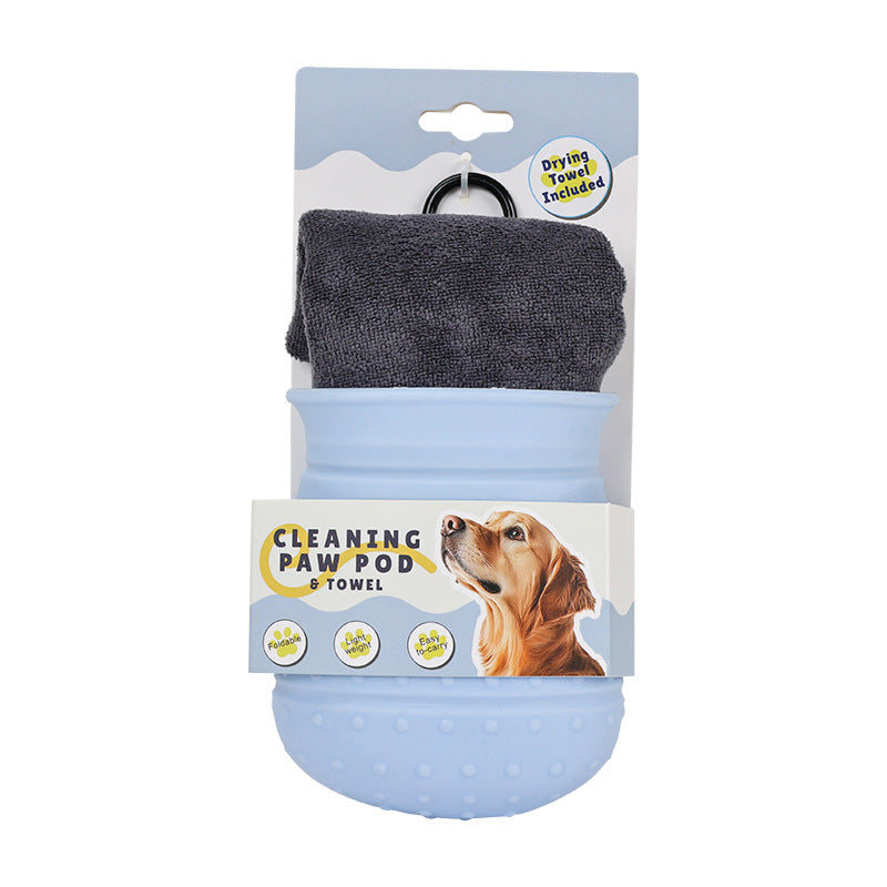 CleanStep by KaniPaw — 2-in-1 Dog Paw Cleaner